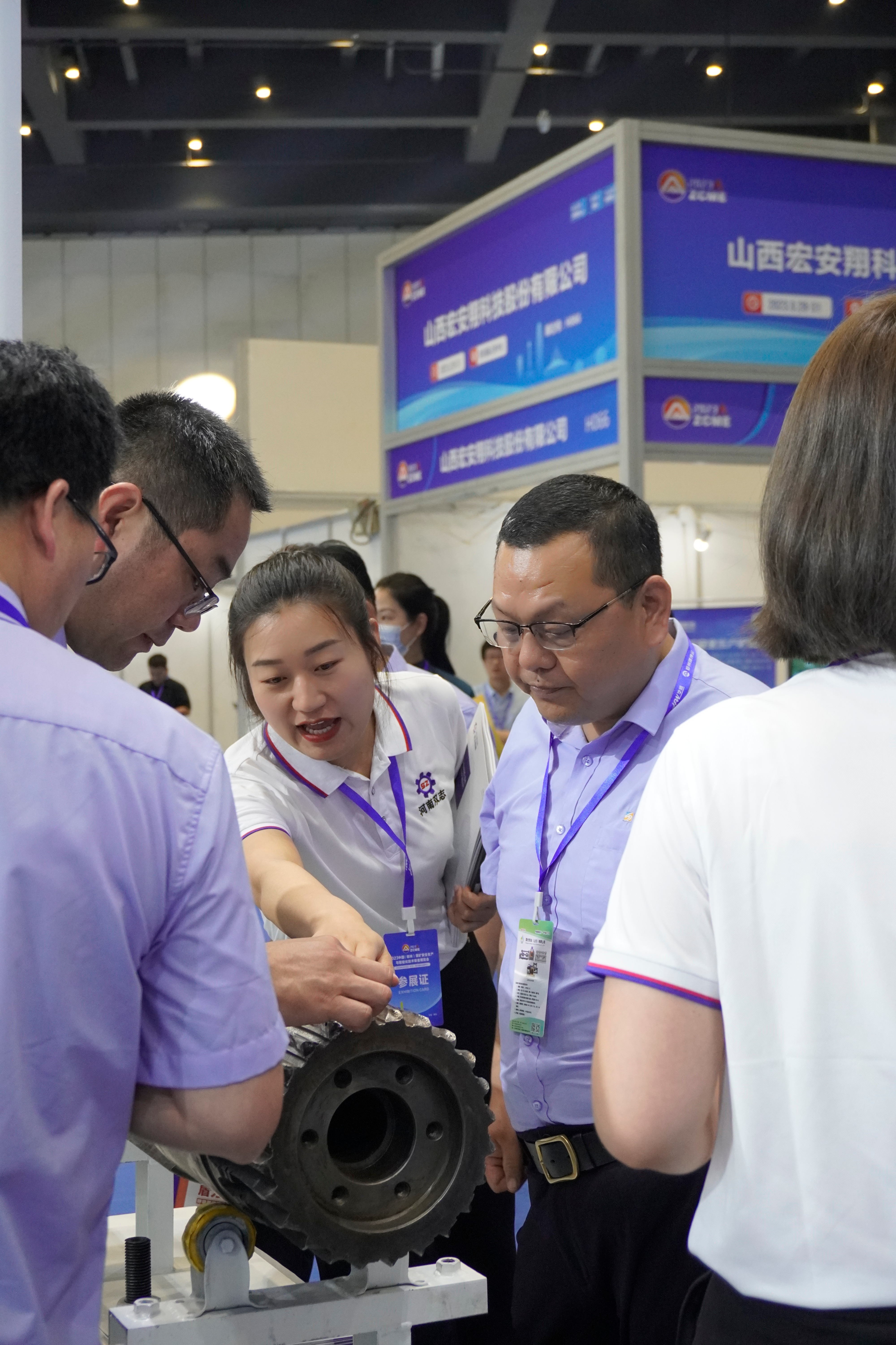 鏈輪軸花鍵維修前后展示、講解